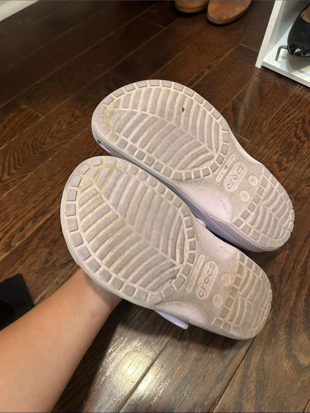 CROCS light lavender